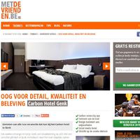 Digitale jaarcampagne voor Different Hotels via de website www.metdevrienden.be